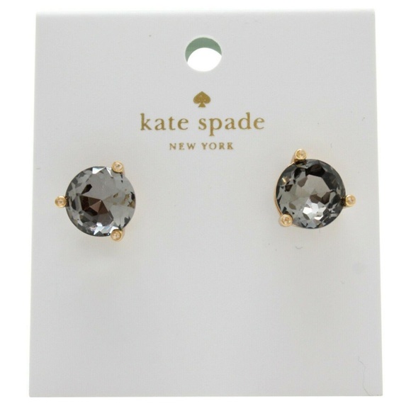 kate spade Jewelry - NWT 🆕 Kate Spade ♠️ Gumdrops Studs in Black / Diamond